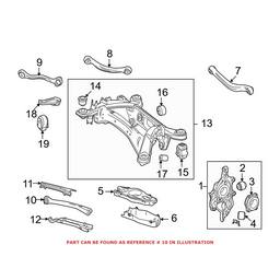 Mercedes Suspension Track Bar - Rear 2043500229